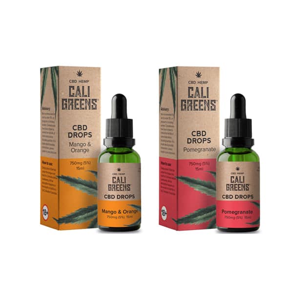Cali Greens 750mg CBD Oral Drops 15ml
