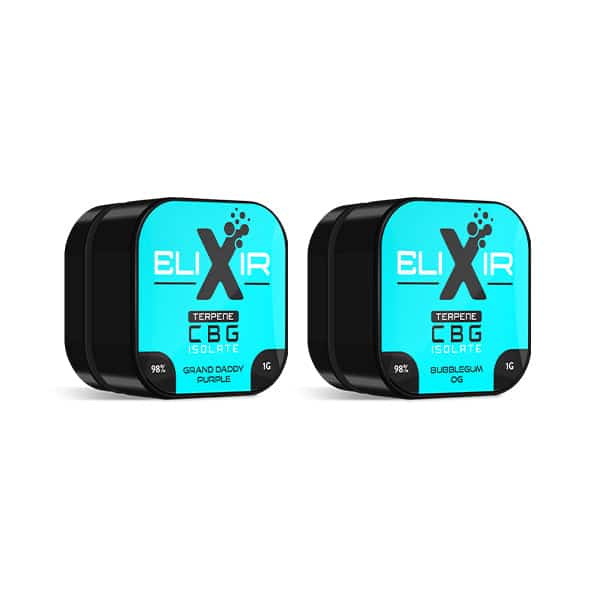 Elixir 98% Terpene Infused CBG Isolate - 1g