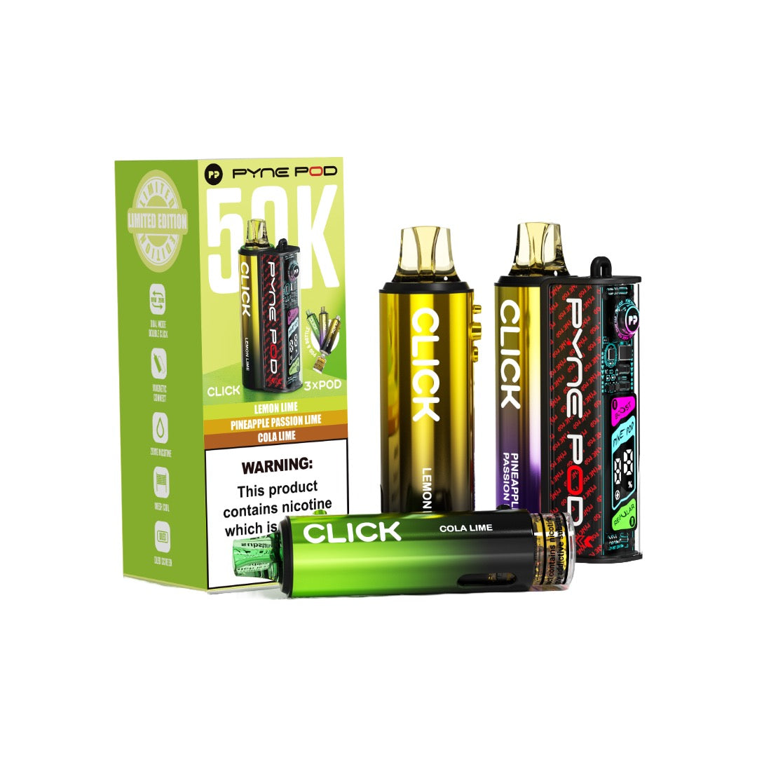 20mg Pyne Pod Click 50K Prefilled Pod Vape Kit