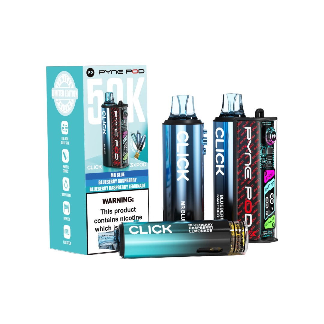 20mg Pyne Pod Click 50K Prefilled Pod Vape Kit