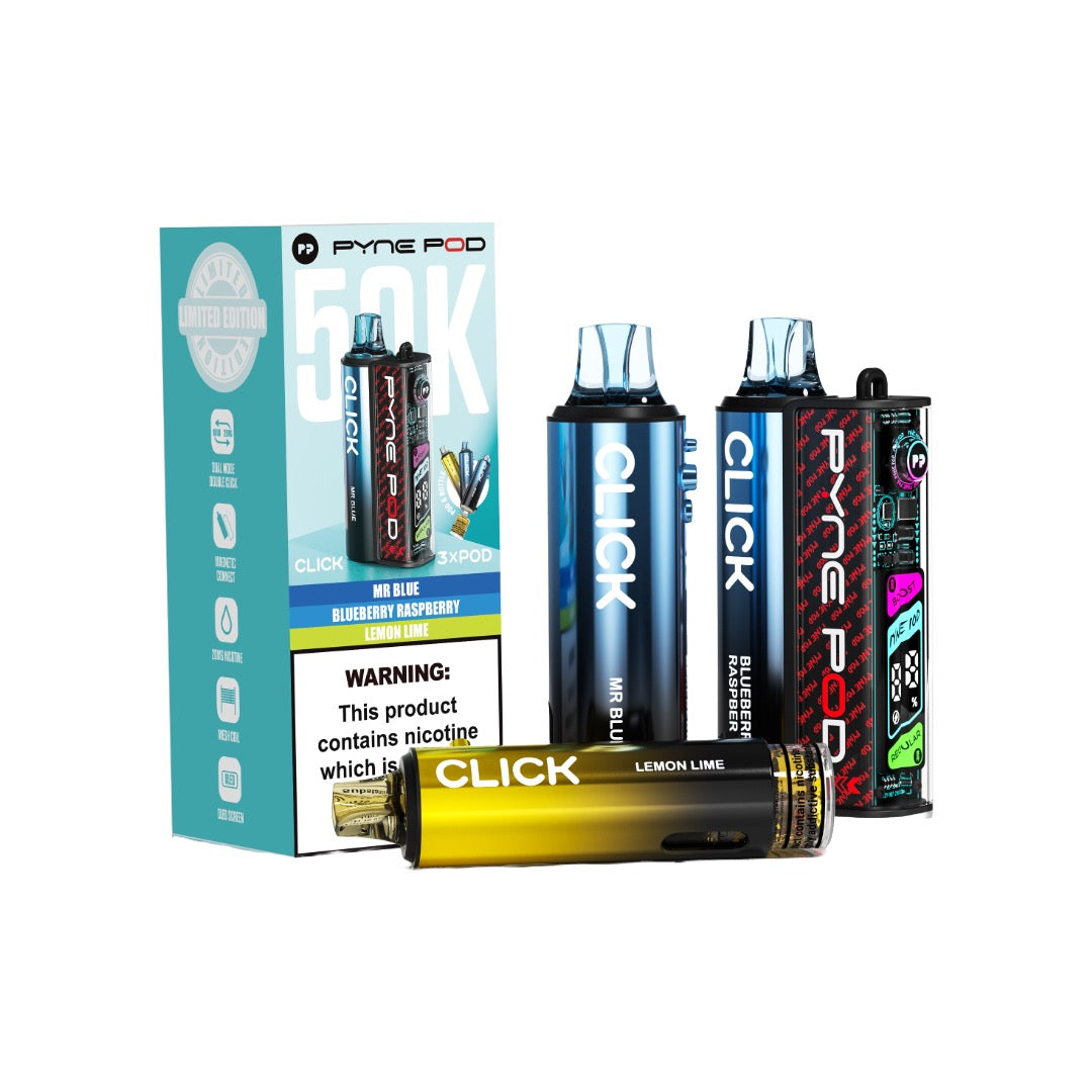 20mg Pyne Pod Click 50K Prefilled Pod Vape Kit