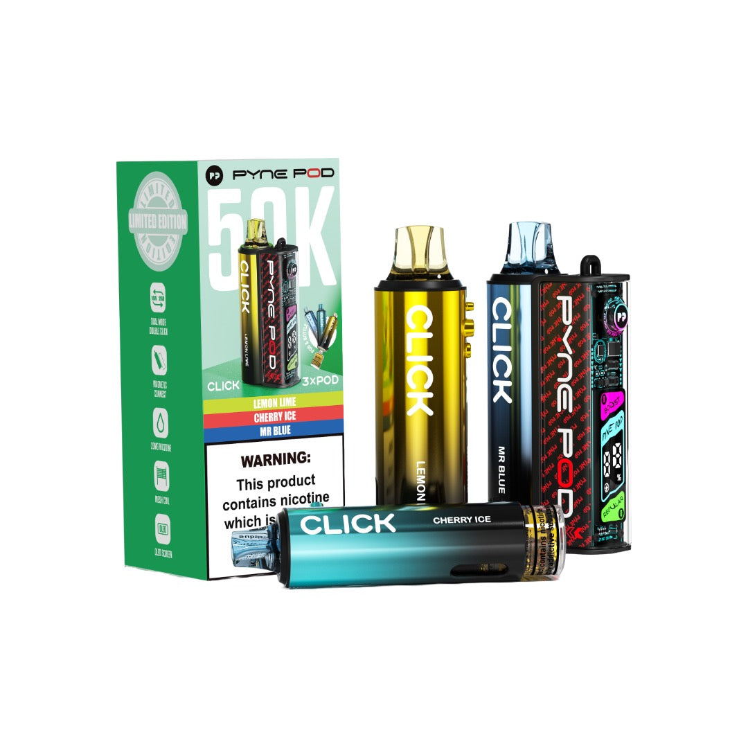 20mg Pyne Pod Click 50K Prefilled Pod Vape Kit