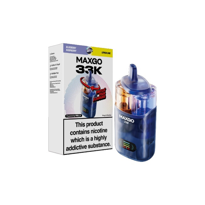 18mg Relx Maxgo 33K Prefilled Pod Vape Kit 25W