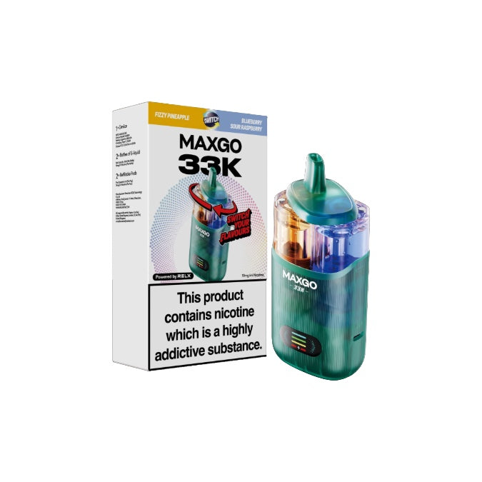 18mg Relx Maxgo 33K Prefilled Pod Vape Kit 25W