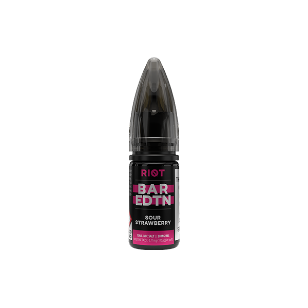 10mg Riot E-liquid BAR EDTN 10ml Nic Salts (50VG/50PG)