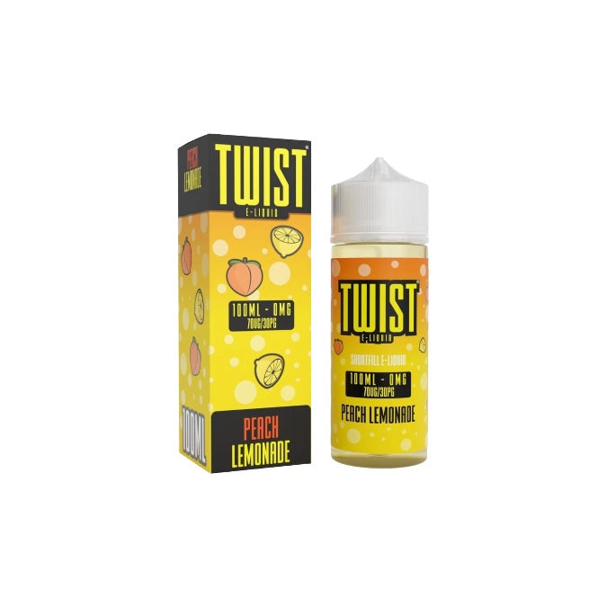 0mg Twist E-liquids 100ml Shortfill (70VP/30PG)