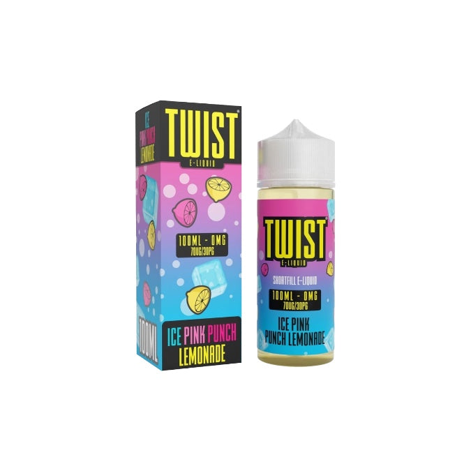 0mg Twist E-liquids 100ml Shortfill (70VP/30PG)