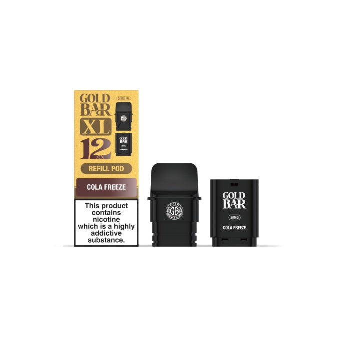 20mg Gold Bar XL Prefilled Replacement Pods