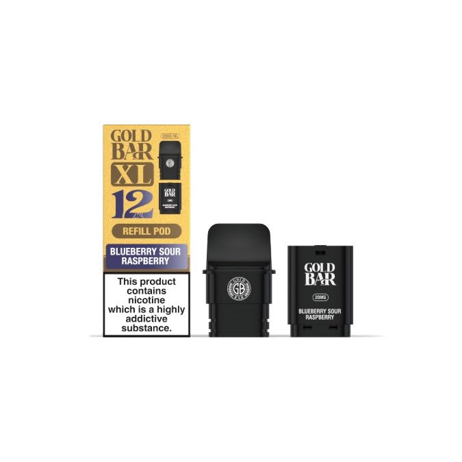 20mg Gold Bar XL Prefilled Replacement Pods