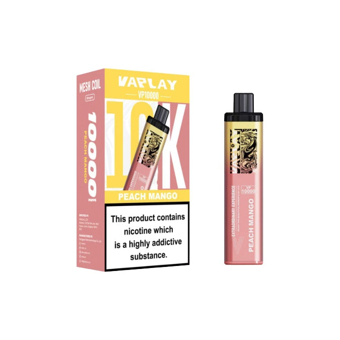20mg Vaplay Royal 10k Prefilled Pod Vape Kit 10000 puffs