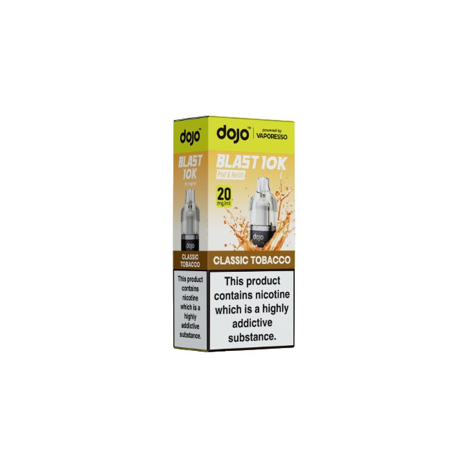 20mg Vaporesso Dojo Blast 10k Prefilled Pods