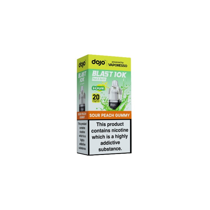 20mg Vaporesso Dojo Blast 10k Prefilled Pods