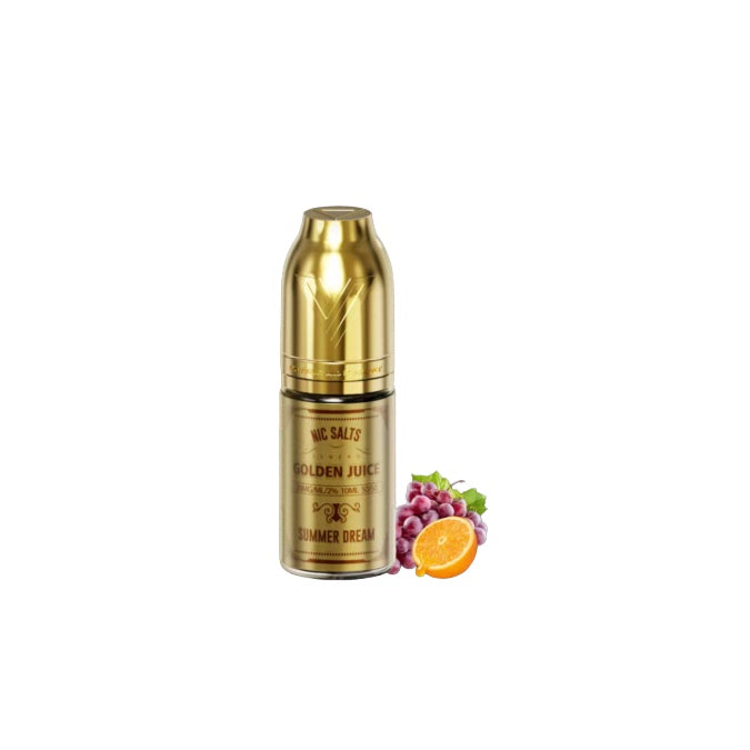20mg Vaplay Golden Juice 10ml Nic Salt (50VG/50PG)