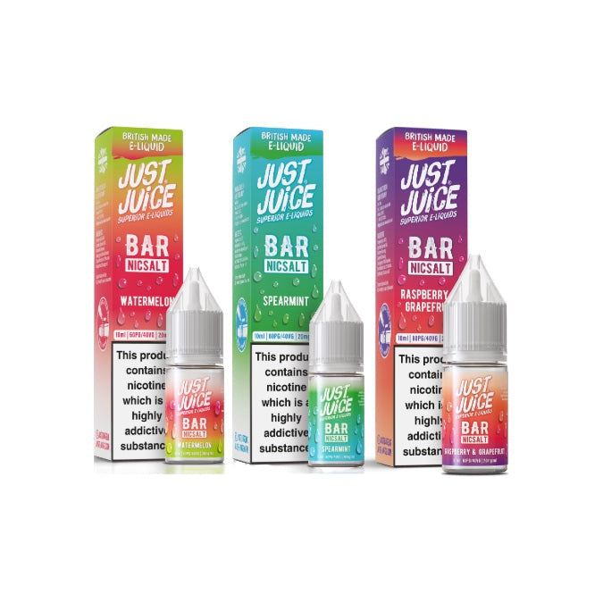 20mg Just Juice Bar 10ml Nic Salt (40VG/60PG)