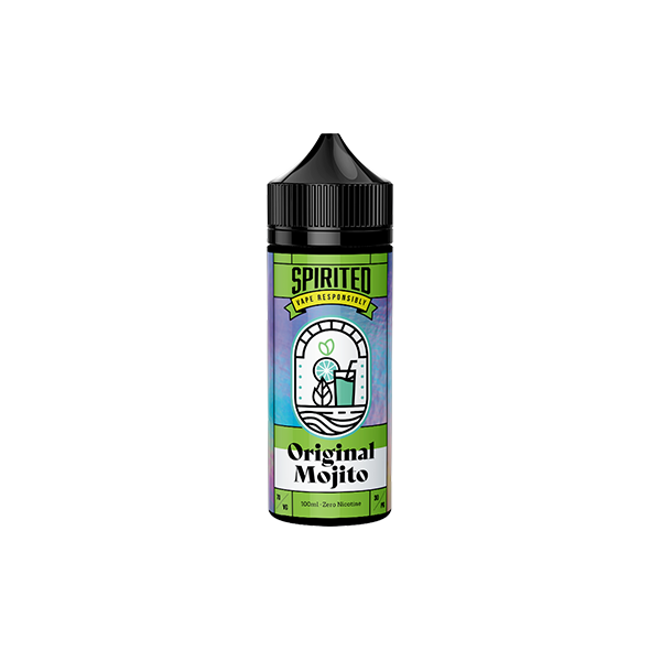 0mg Spirited By Fantasi 100ml Shortfill (70VG/30PG)