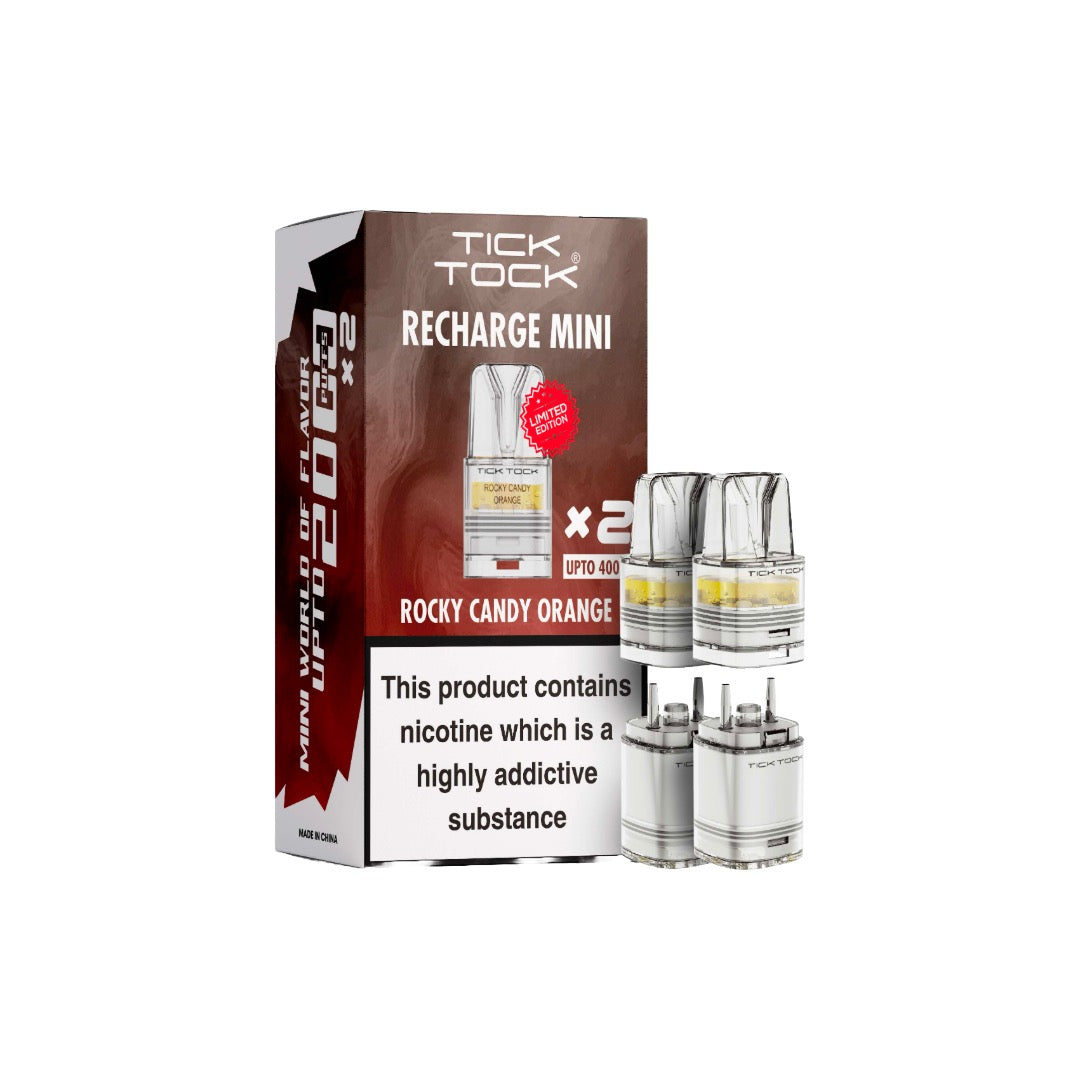 Tick Tock Recharge MINI 2K Prefilled Pods 2000 Puffs