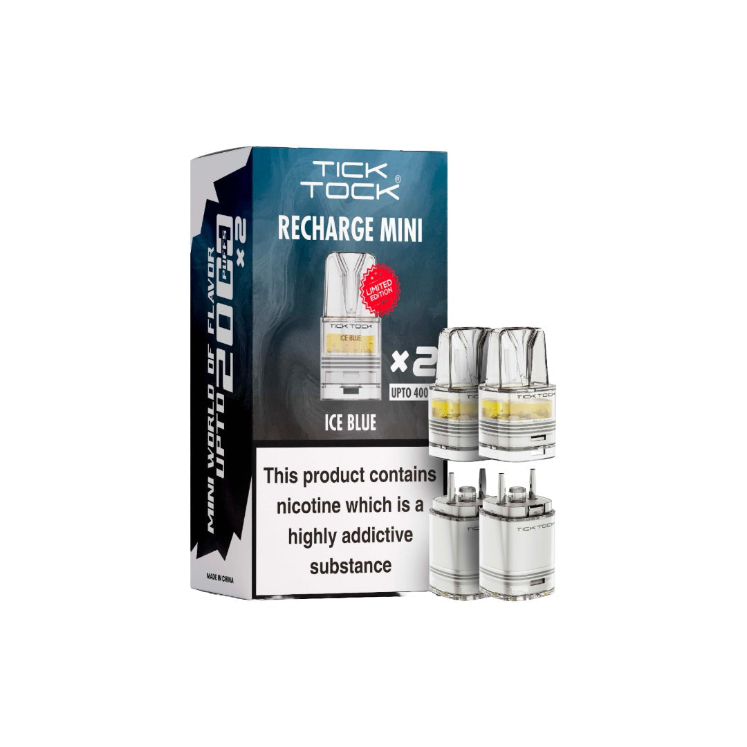 Tick Tock Recharge MINI 2K Prefilled Pods 2000 Puffs