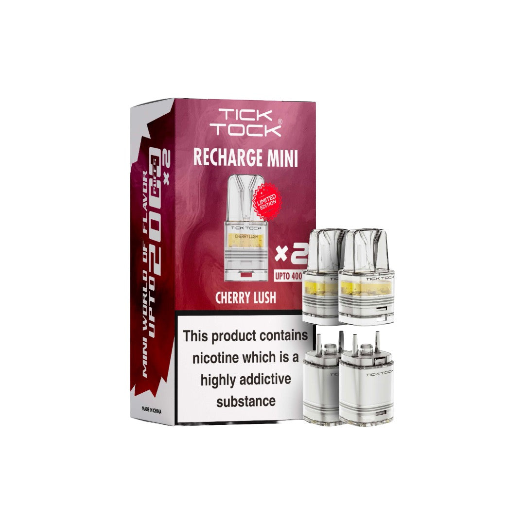 Tick Tock Recharge MINI 2K Prefilled Pods 2000 Puffs
