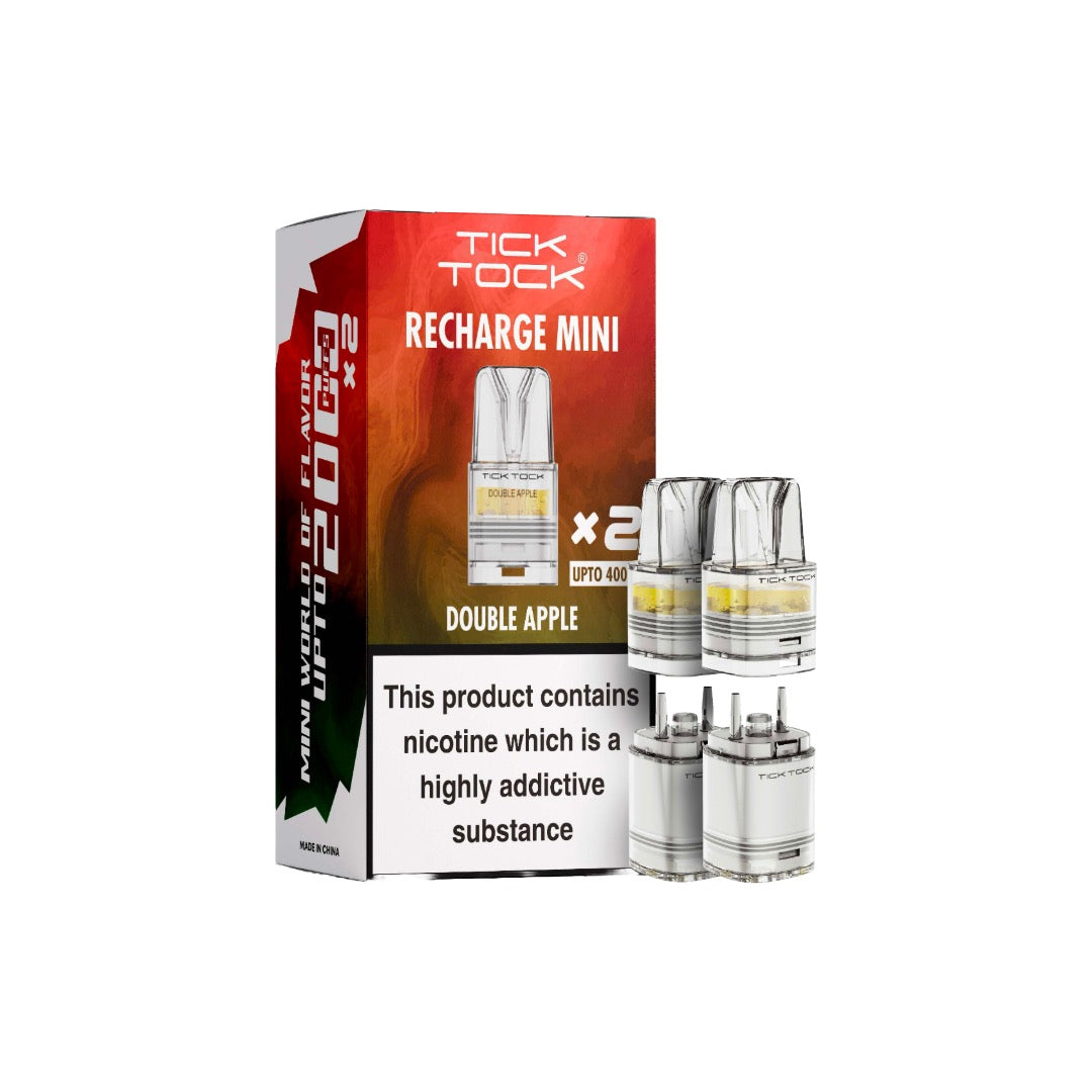 Tick Tock Recharge MINI 2K Prefilled Pods 2000 Puffs
