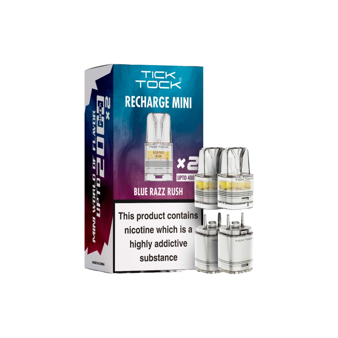 Tick Tock Recharge MINI 2K Prefilled Pods 2000 Puffs