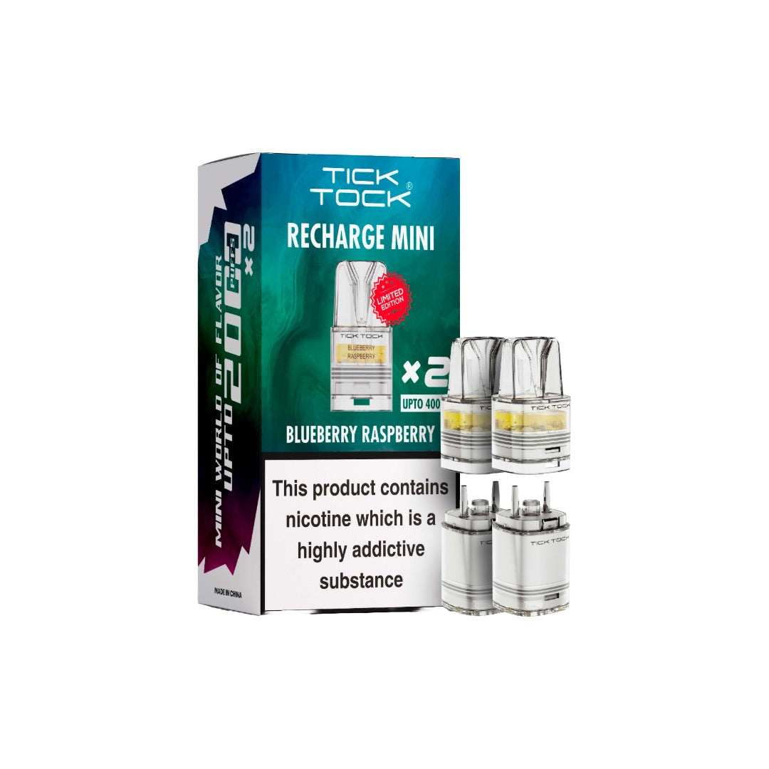 Tick Tock Recharge MINI 2K Prefilled Pods 2000 Puffs