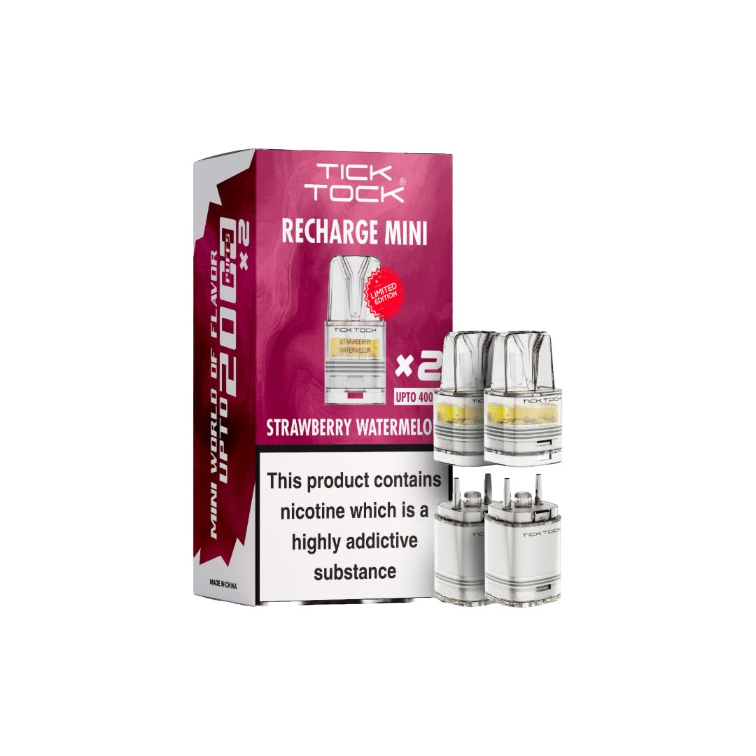 Tick Tock Recharge MINI 2K Prefilled Pods 2000 Puffs