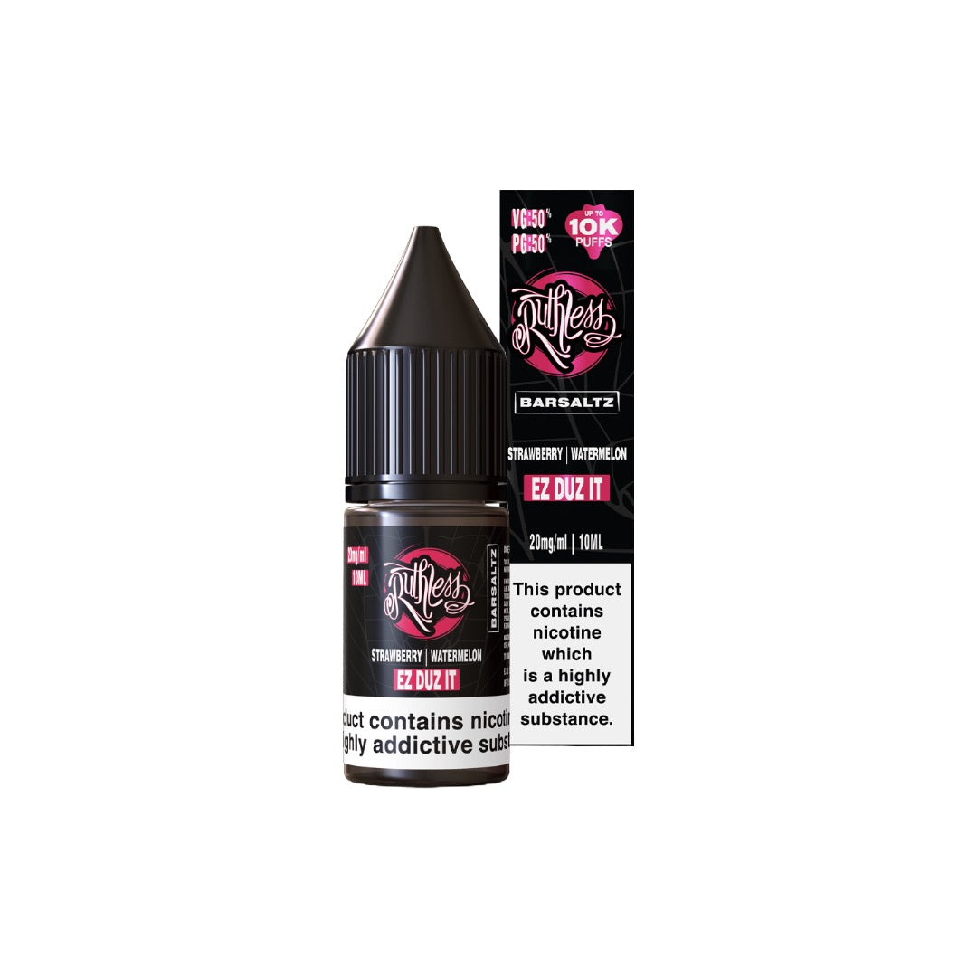 10mg Ruthless Nic Salt 10ml (50VG/50PG)