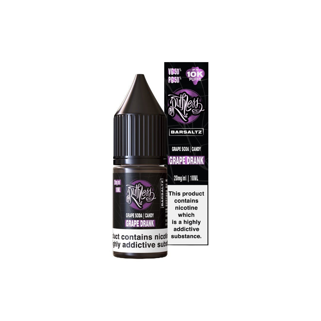 20mg Ruthless Nic Salt 10ml (50VG/50PG)