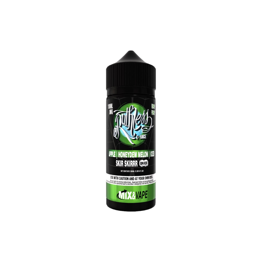 0mg Ruthless 120ml Shortfill (60VG/40PG)