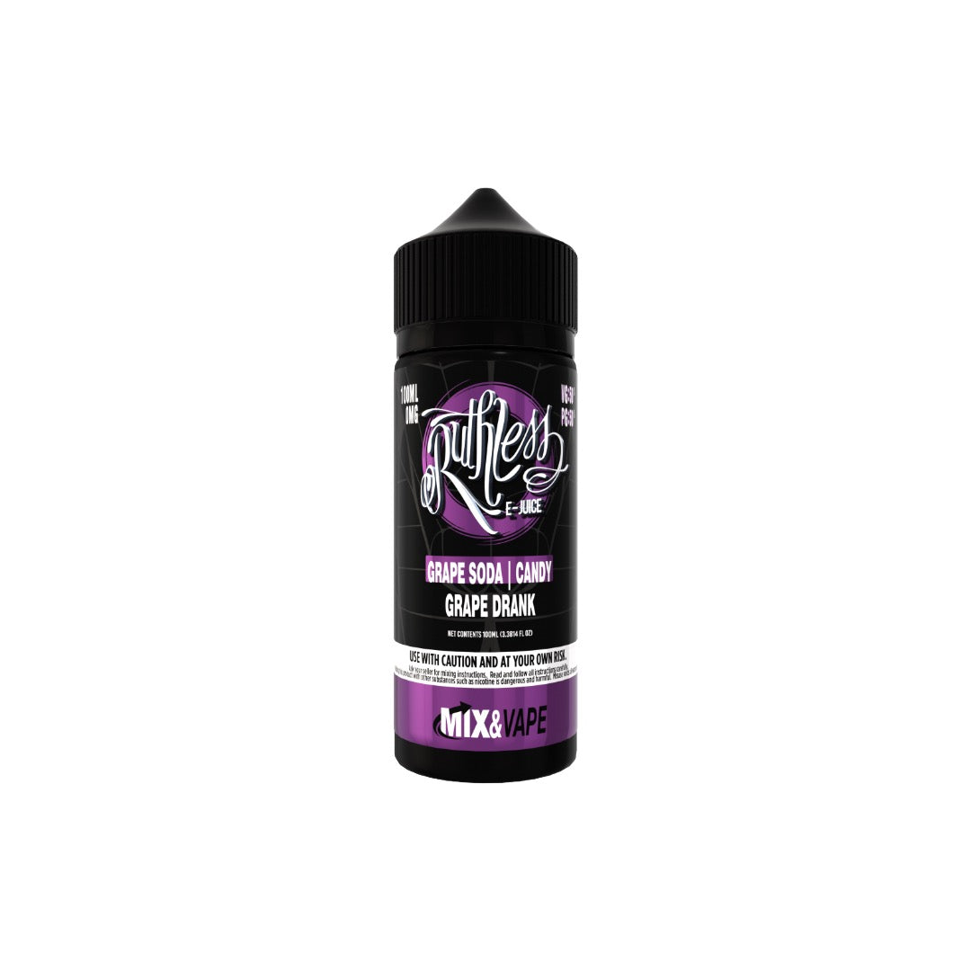 0mg Ruthless 120ml Shortfill (60VG/40PG)