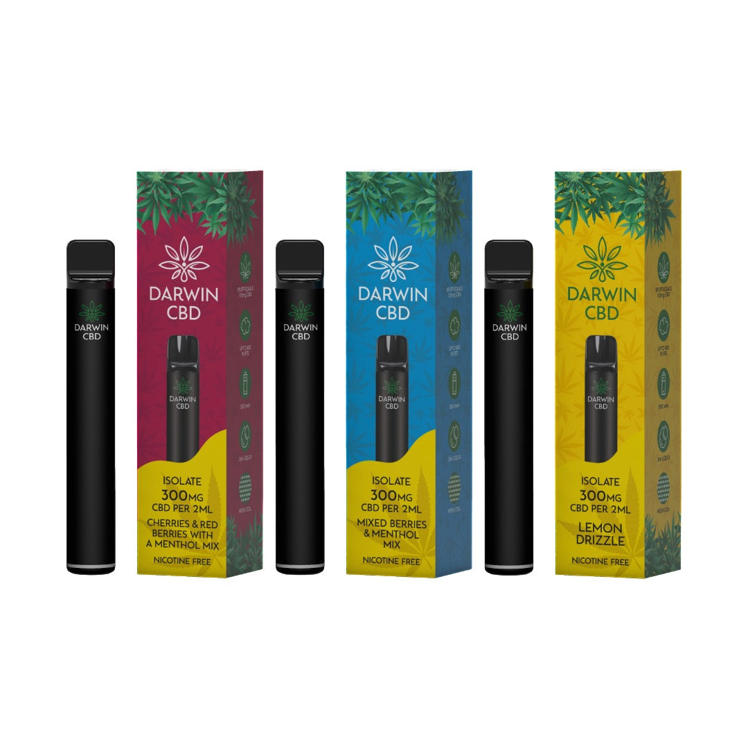 300mg Darwin CBD Pod Kit 600 Puffs
