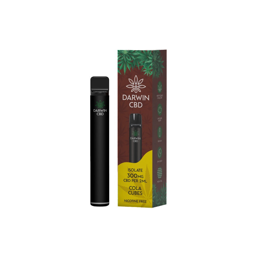 300mg Darwin CBD Pod Kit 600 Puffs