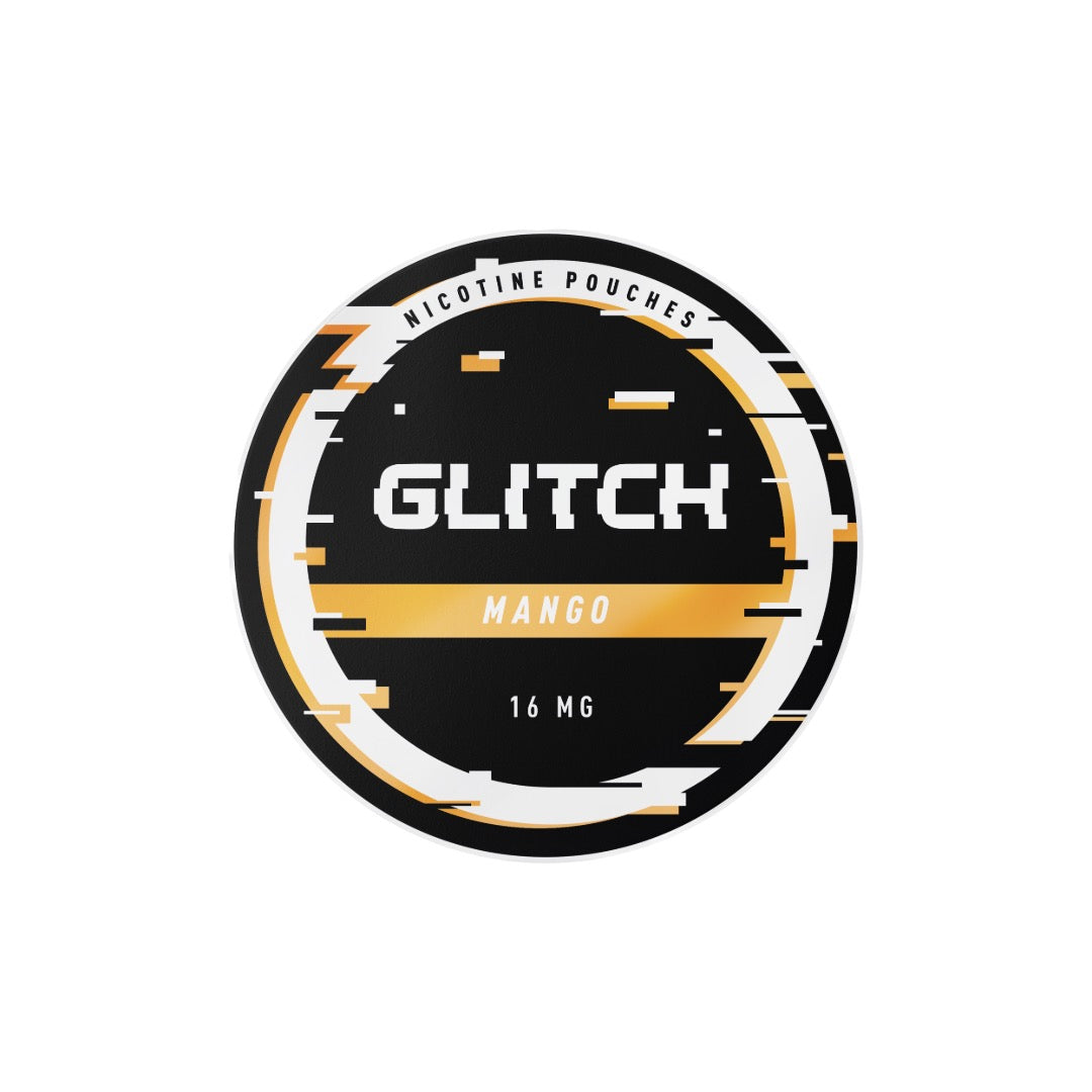16mg Glitch Regular Nicotine Pouches - 20 Pouches