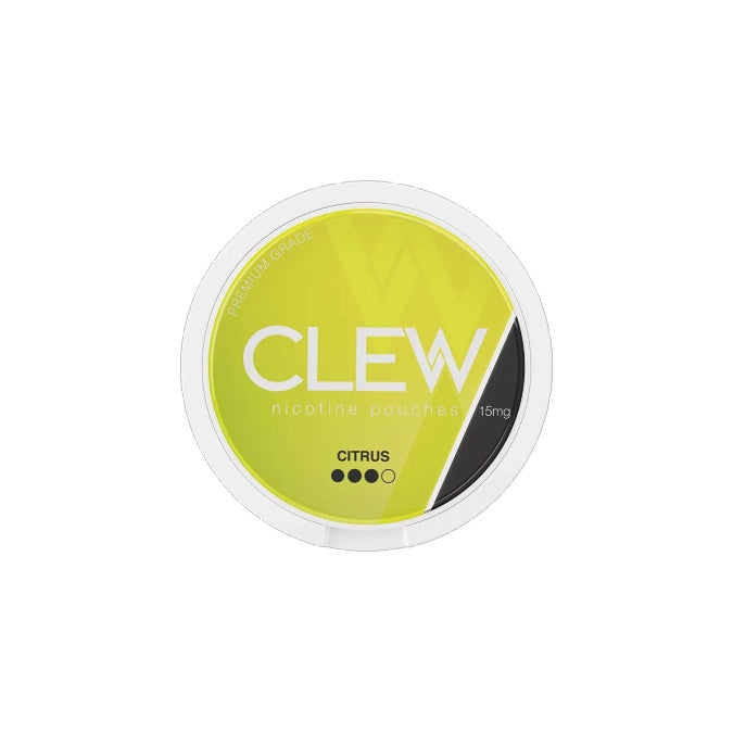 15mg CLEW Nicotine Pouches - 20 Pouches