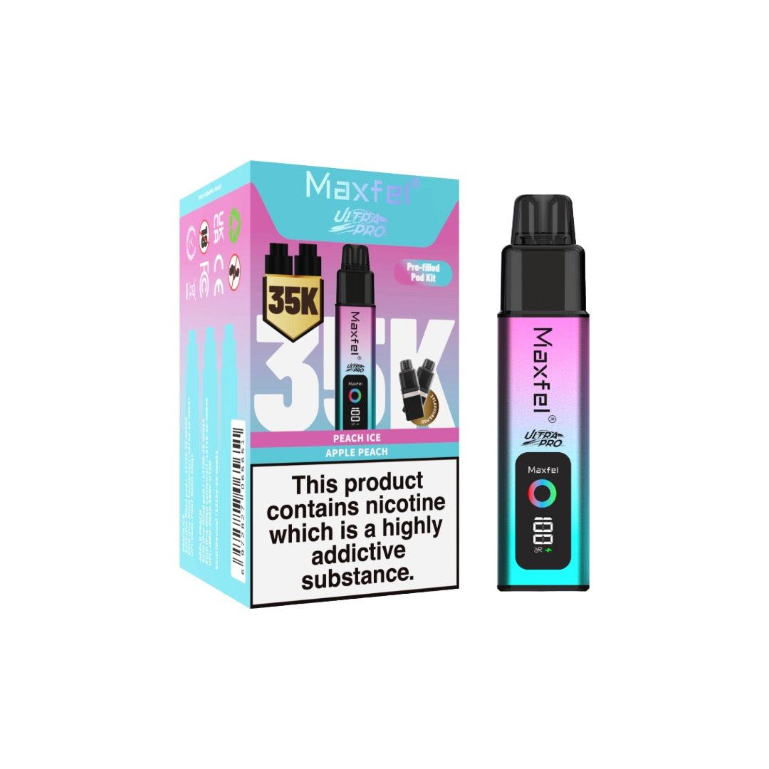 Maxfel Ultra Pro 35k Puffs Prefilled Vape Pod Kit