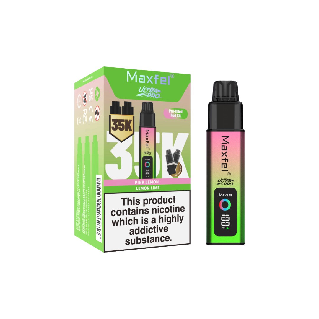 Maxfel Ultra Pro 35k Puffs Prefilled Vape Pod Kit