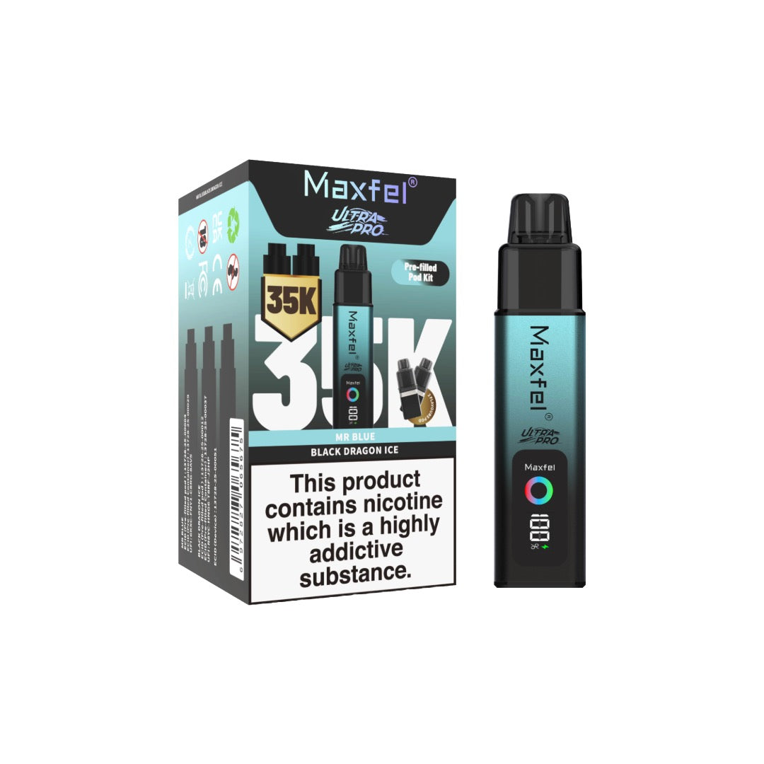 Maxfel Ultra Pro 35k Puffs Prefilled Vape Pod Kit