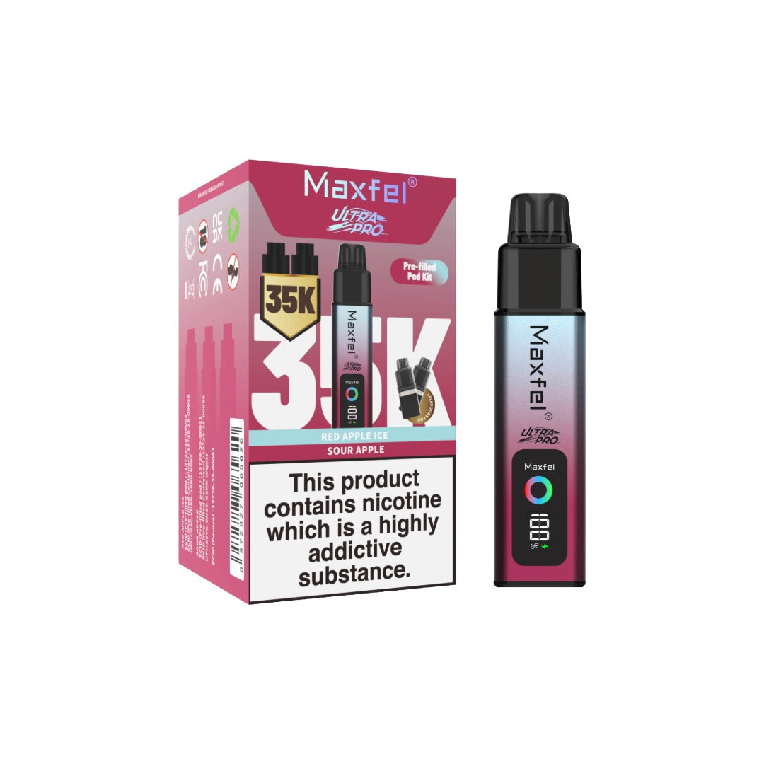 Maxfel Ultra Pro 35k Puffs Prefilled Vape Pod Kit