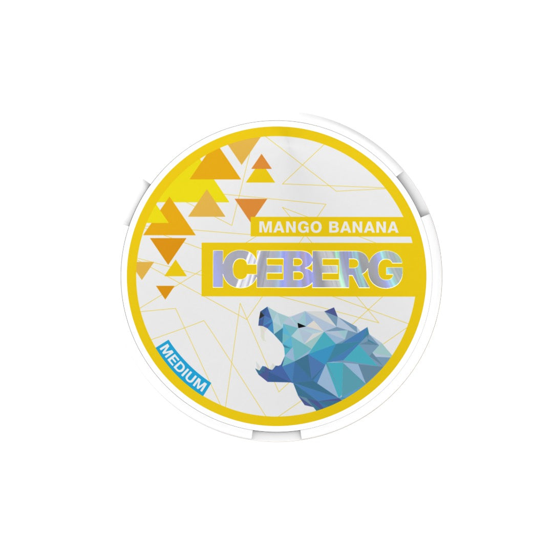 20mg Iceberg Medium Nicotine Pouches - 20 Pouches