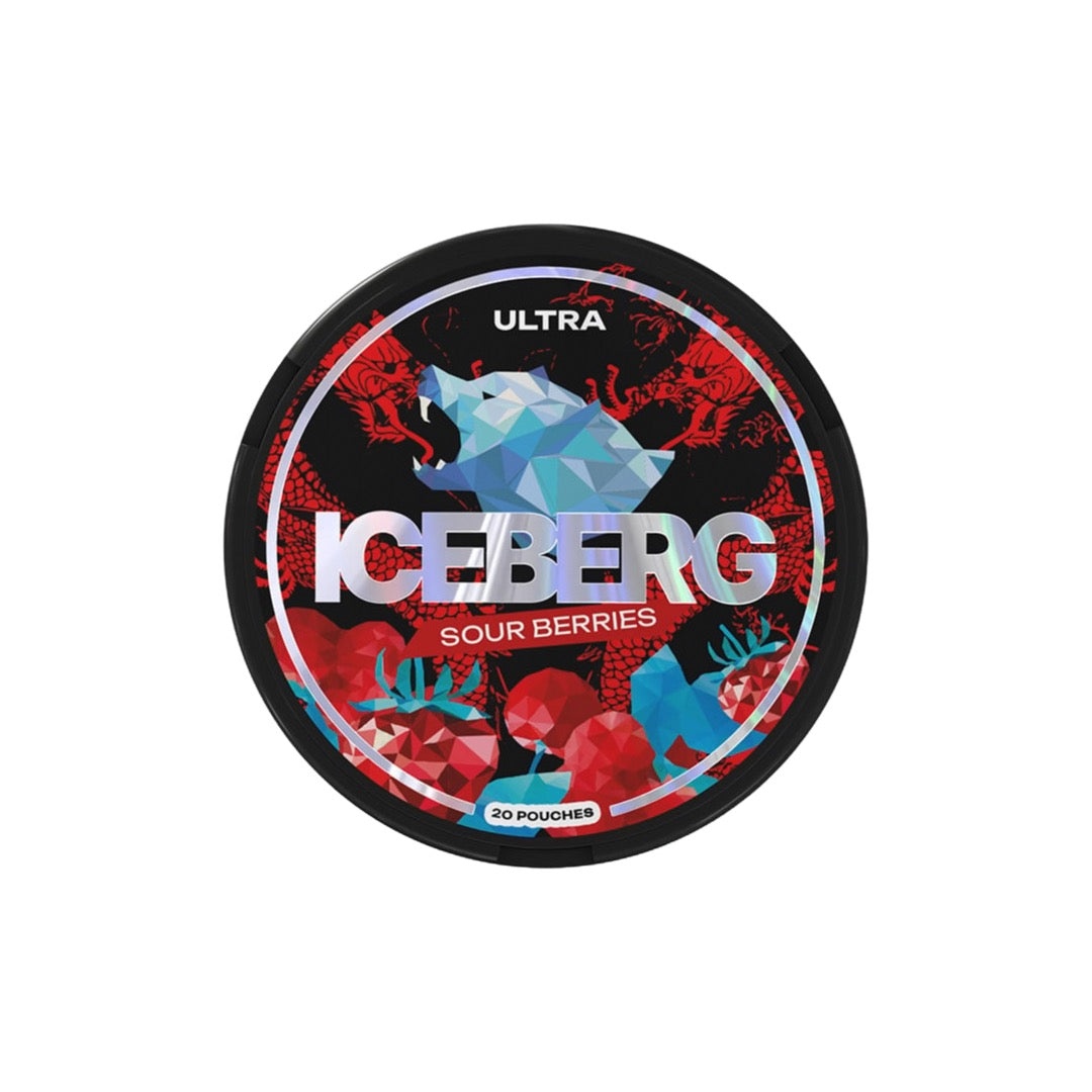 50mg Iceberg Ultra Nicotine Pouches - 20 Pouches