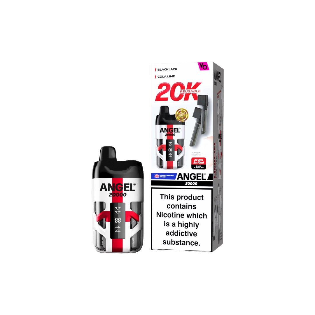 20mg Angel 20000 by Vapes Bars Holiday Edition Prefilled Pod Vape Kit