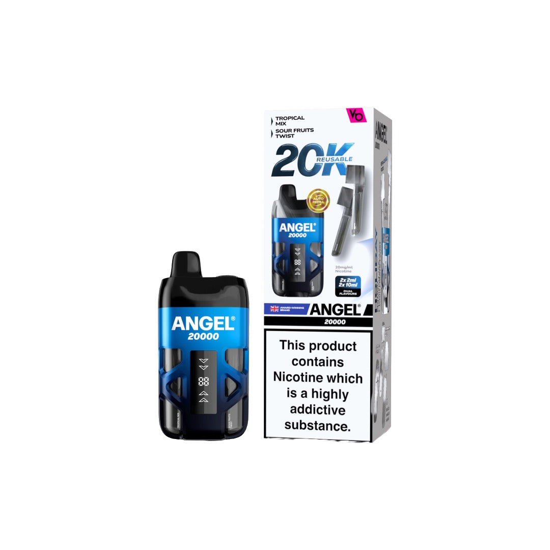 20mg Angel 20000 by Vapes Bars Holiday Edition Prefilled Pod Vape Kit