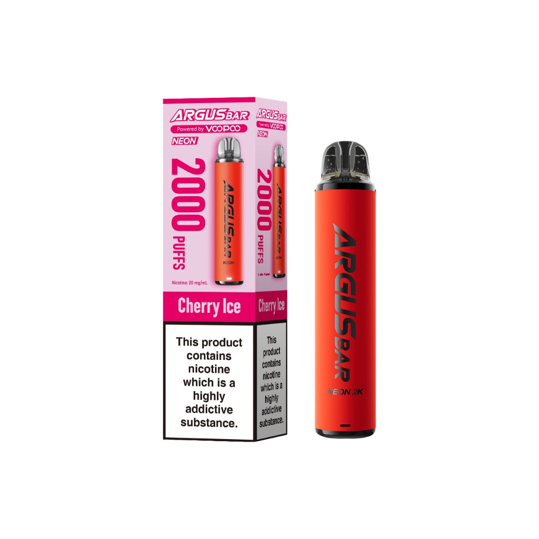 20mg Voopoo Argus Bar Neon 2K Prefilled Pod Vape Kit