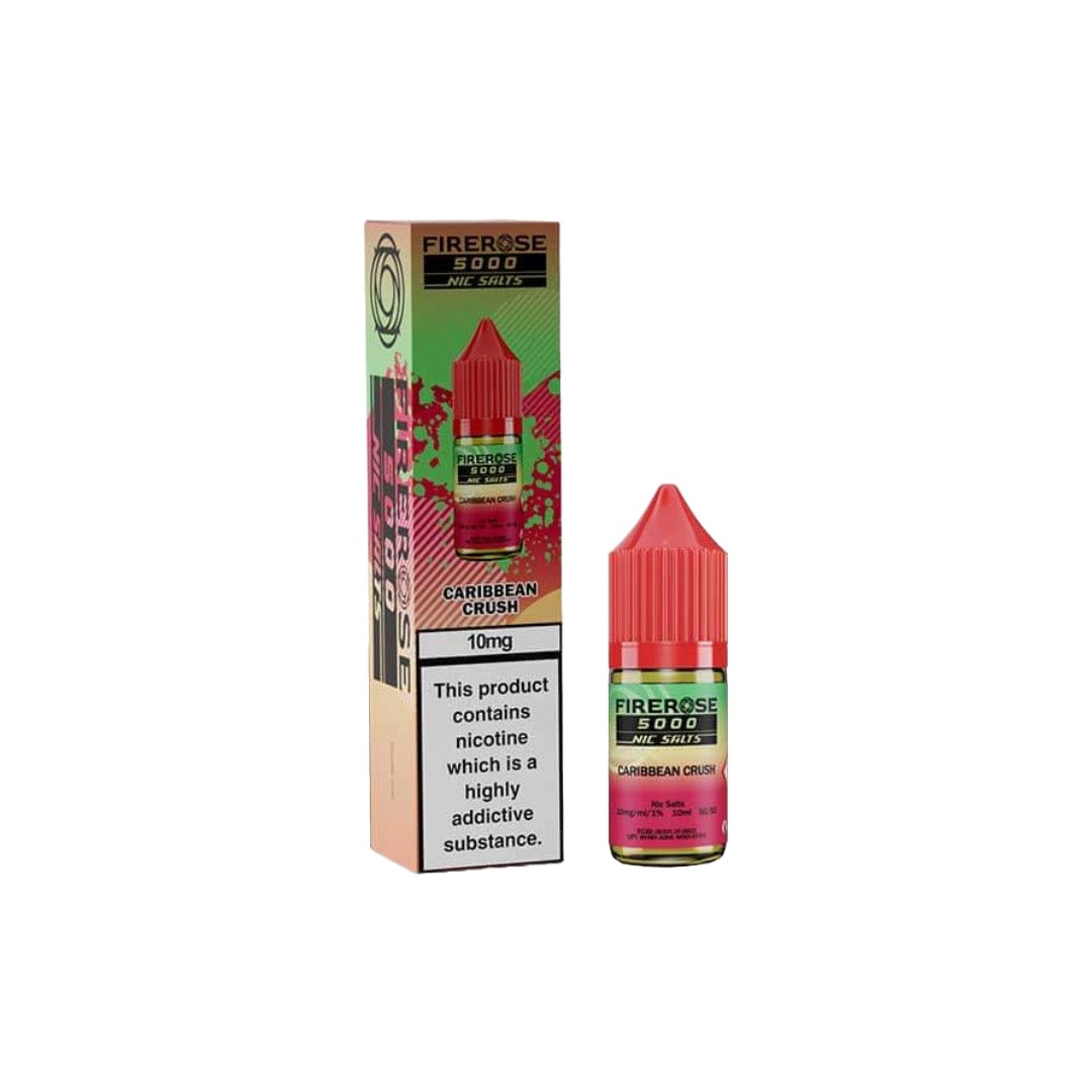 10mg Elux Firerose 5000 Nic salts 10ml (50VG/50PG)