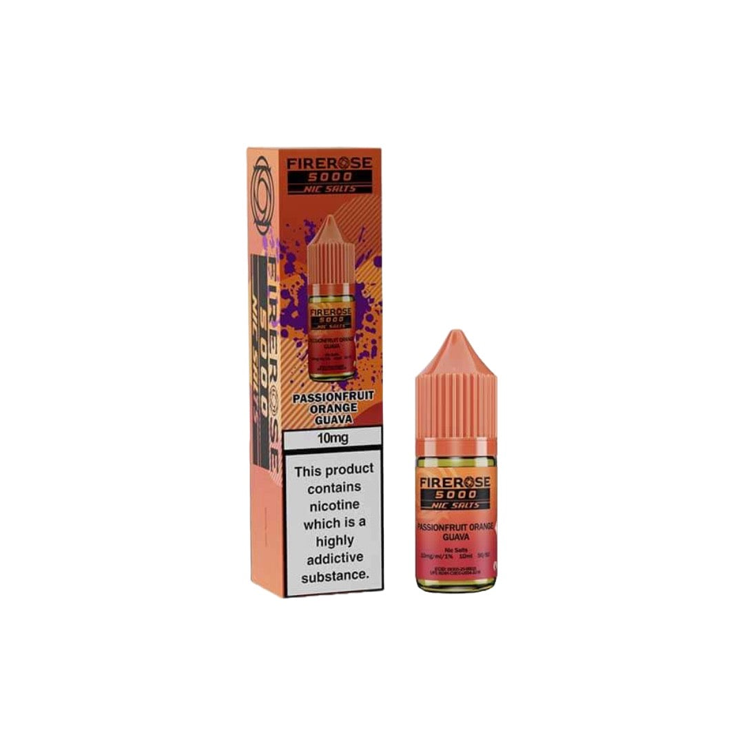 10mg Elux Firerose 5000 Nic salts 10ml (50VG/50PG)