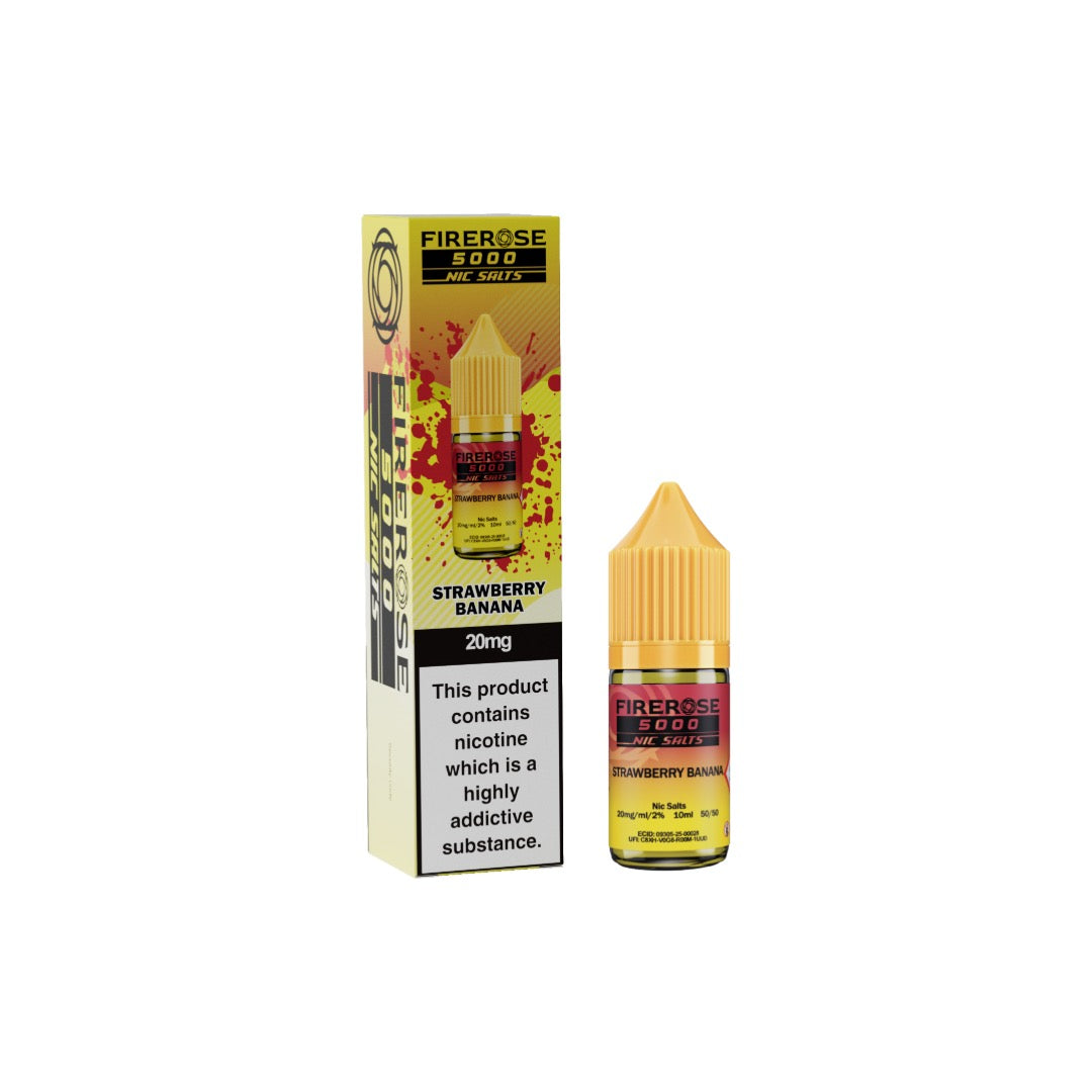 20mg Elux Firerose 5000 Nic salts 10ml (50VG/50PG)