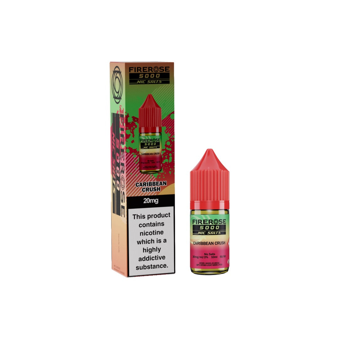20mg Elux Firerose 5000 Nic salts 10ml (50VG/50PG)