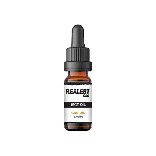 Realest CBD 800mg CBG MCT Oil - 10ml (BUY 1 GET 1 FREE)