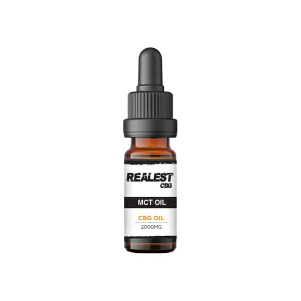 Realest CBD 2000mg CBG MCT Oil - 10ml (BUY 1 GET 1 FREE)