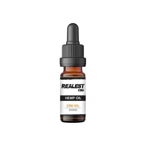 Realest CBD 250mg CBG Hemp Oil - 10ml (BUY 1 GET 1 FREE)